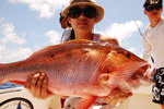 Cancun shared fishing- mutton snapper